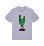 Lavender Printed T-shirt Front