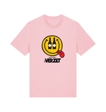 Cotton Pink Printed T-shirt Front